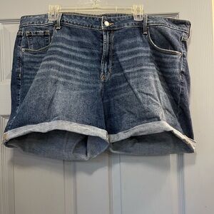 Old Navy Dark Blue Jean Shorts